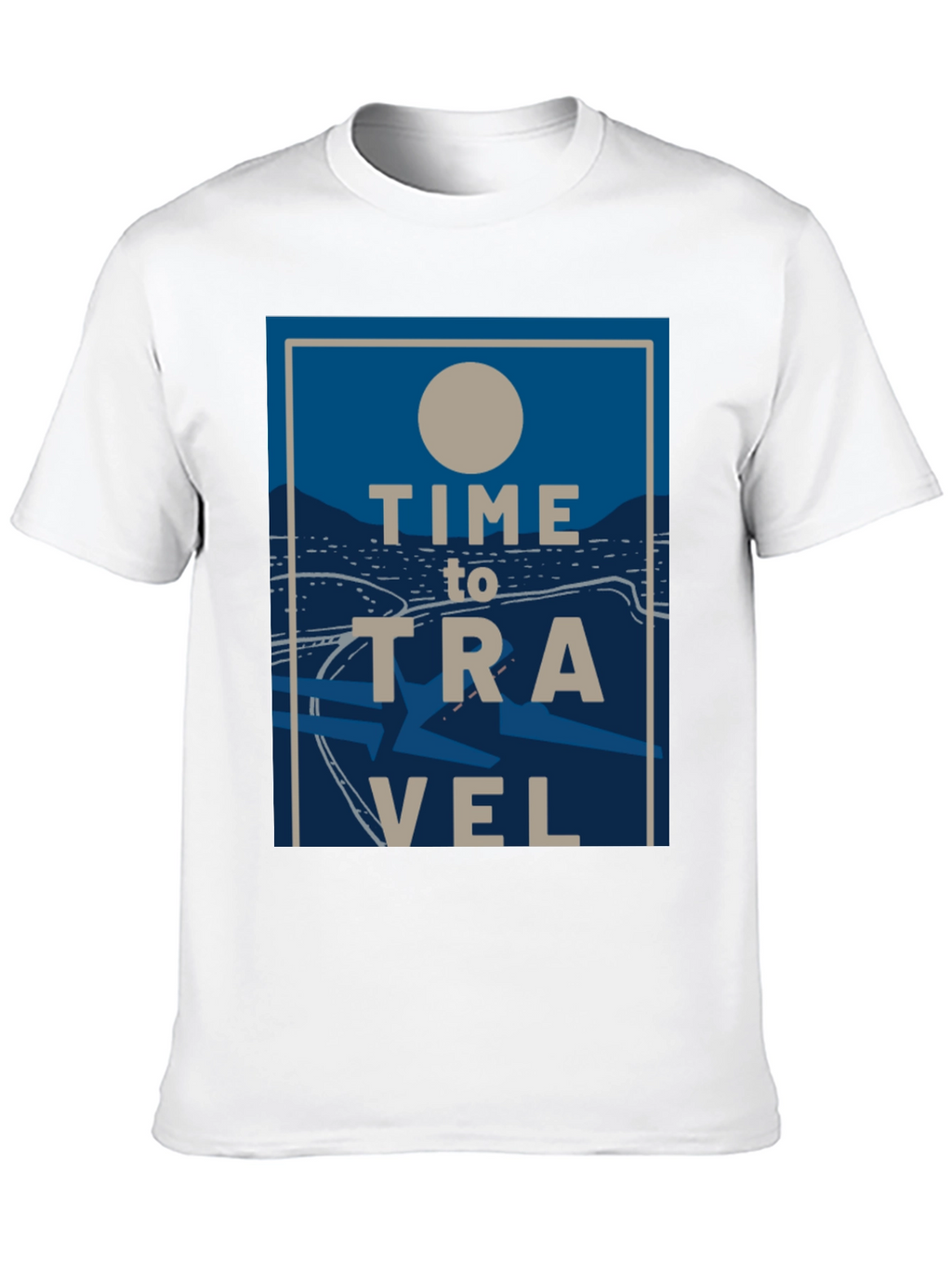 Time to Travel Graphic Tee - Adventure Awaits!