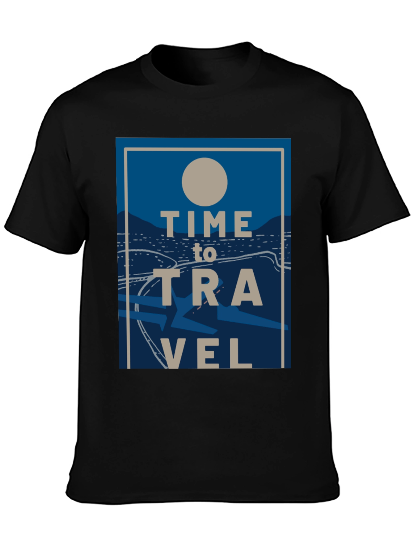 Time to Travel Graphic Tee - Adventure Awaits!