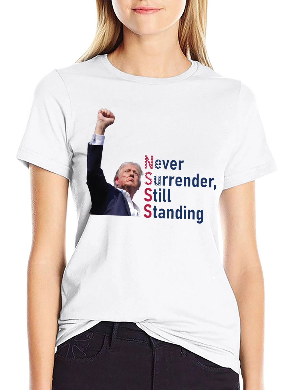 Never Surrender Trump T-Shirt