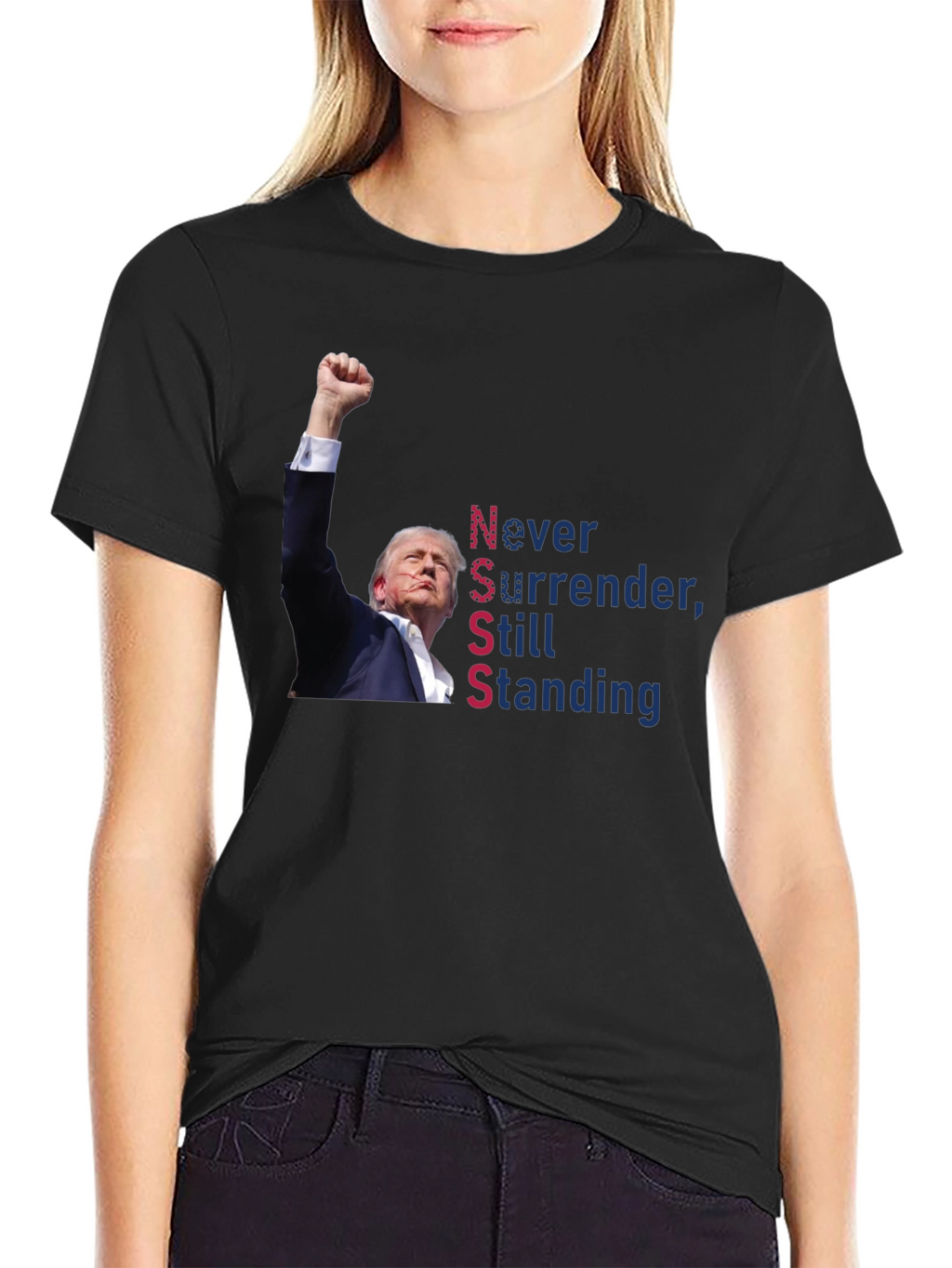 Never Surrender Trump T-Shirt