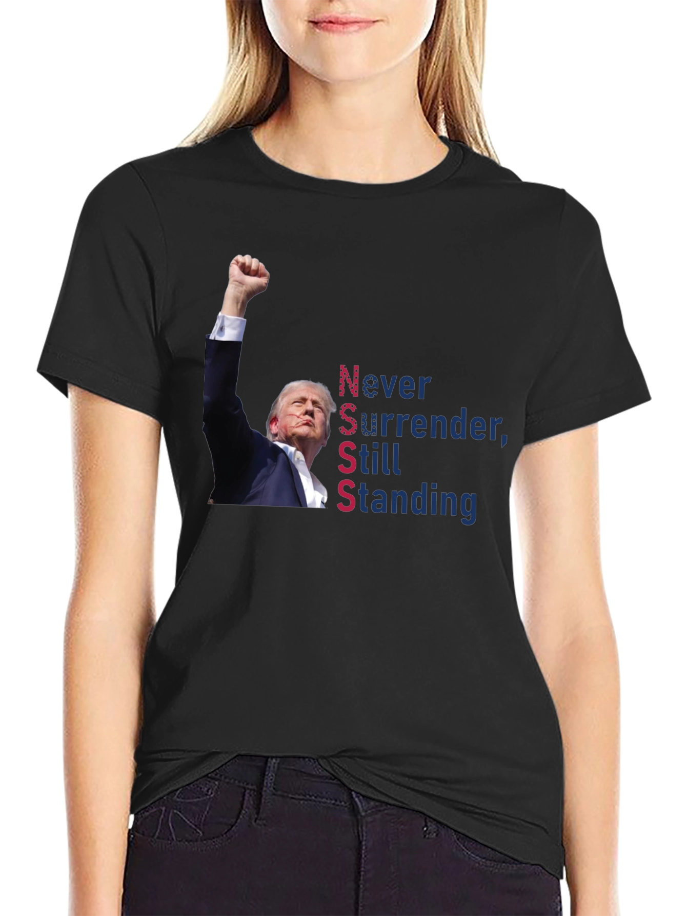 Never Surrender Trump T-Shirt