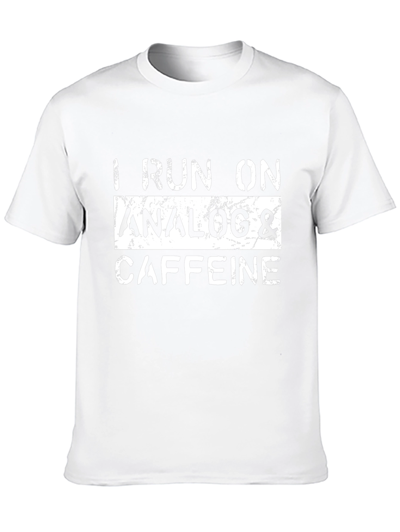 I Run On Analog & Caffeine T-Shirt