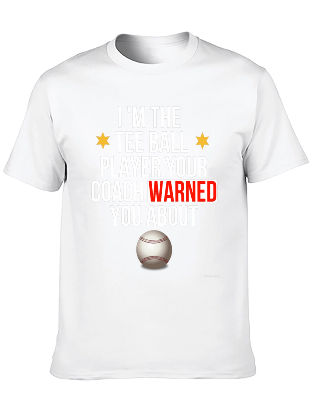 Tee Ball Player Funny Graphic T-Shirt