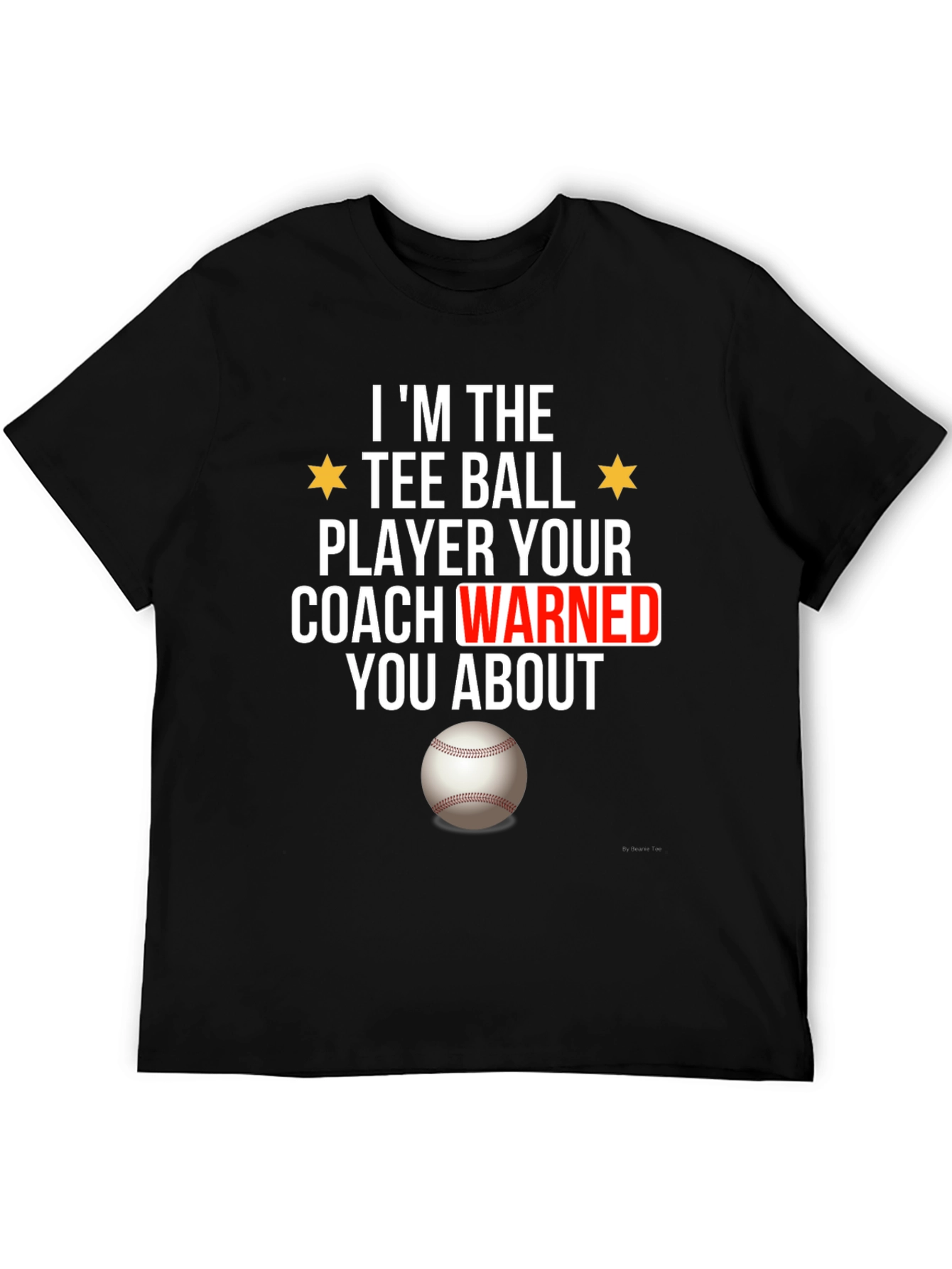 Tee Ball Player Funny Graphic T-Shirt