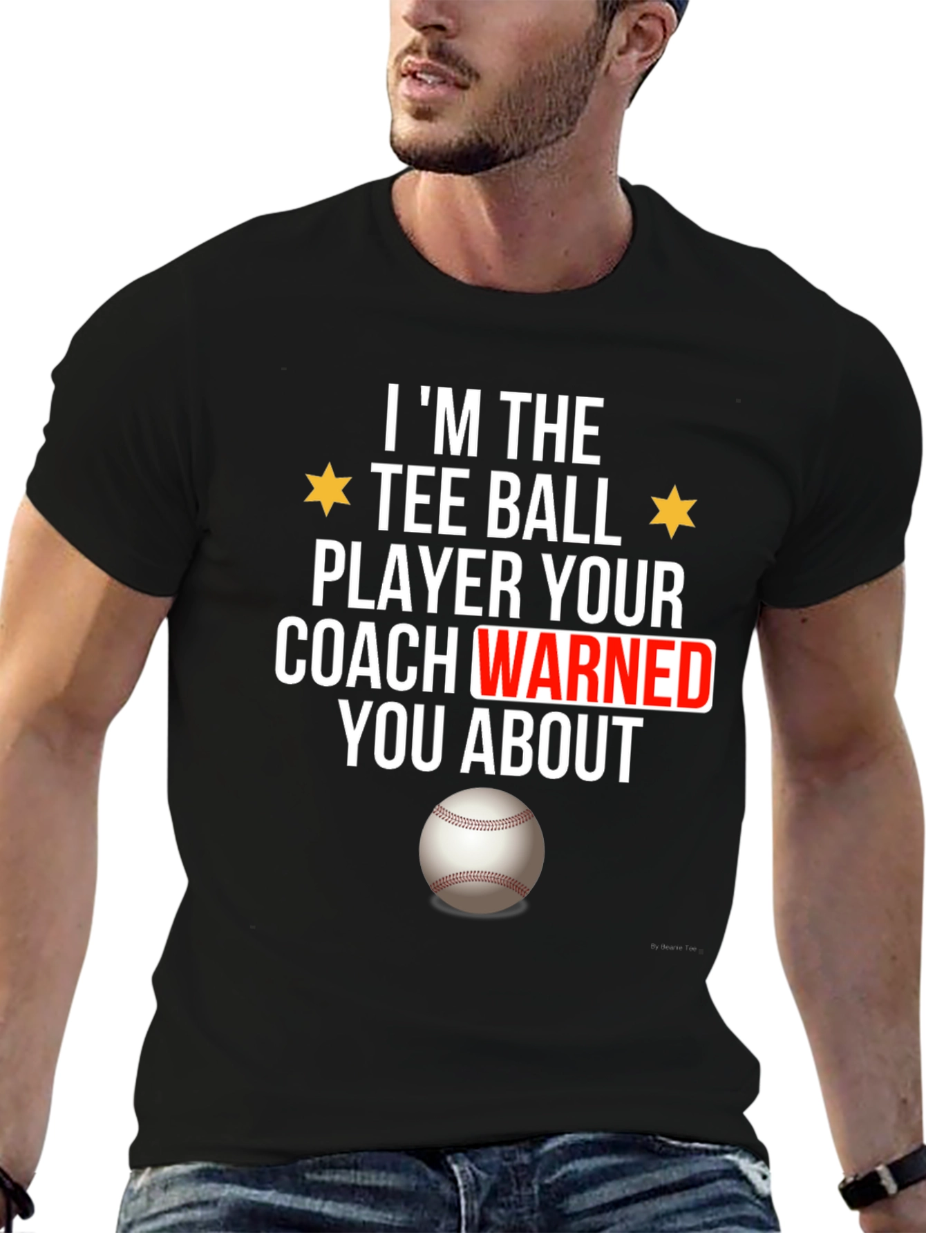 Tee Ball Player Funny Graphic T-Shirt