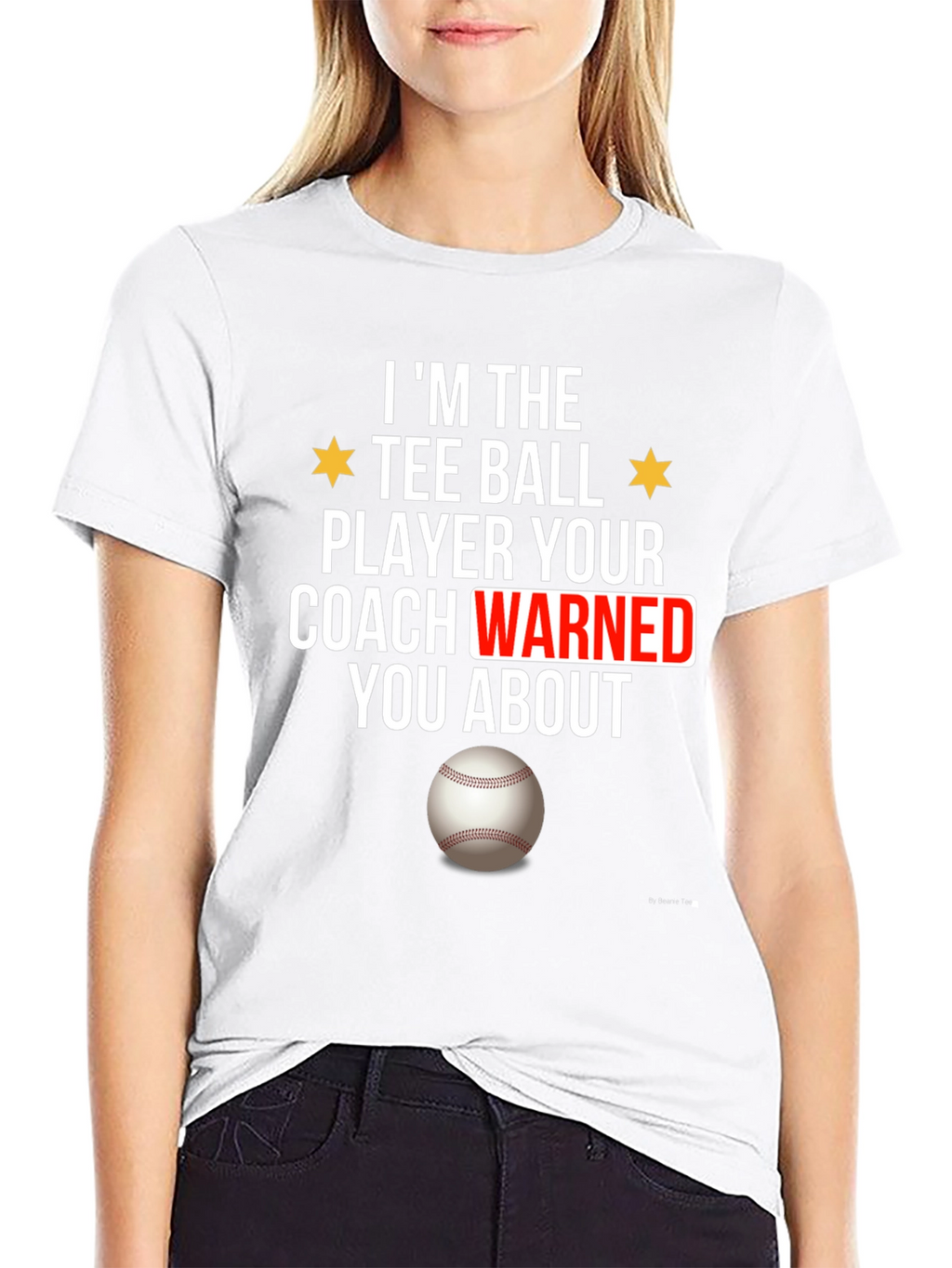 Tee Ball Player Funny Graphic T-Shirt