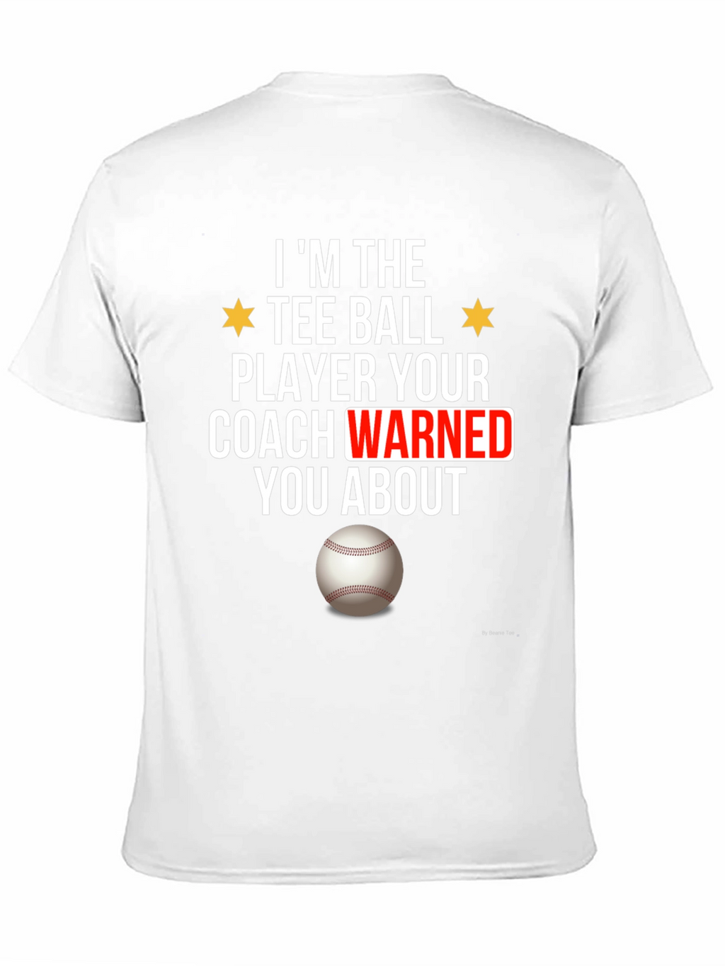 Tee Ball Player Funny Graphic T-Shirt