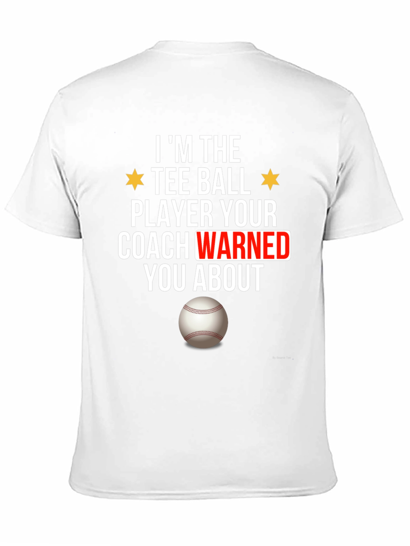 Tee Ball Player Funny Graphic T-Shirt