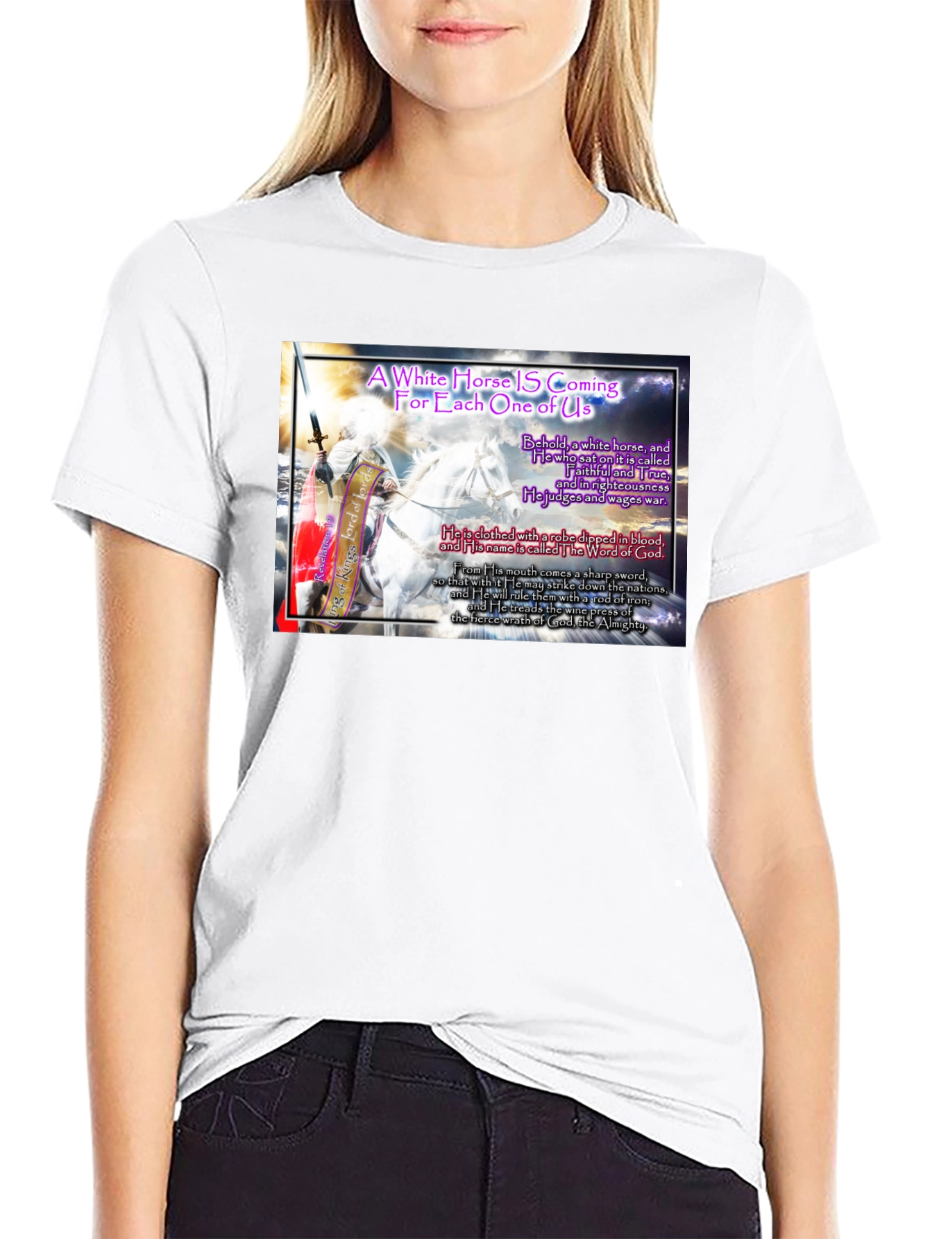A White Horse T-Shirt