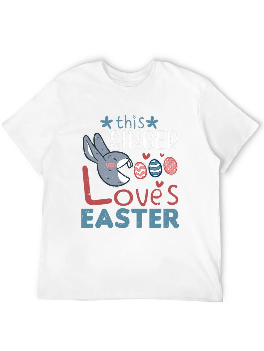 This Singer Loves Easter Bunny T-Shirt