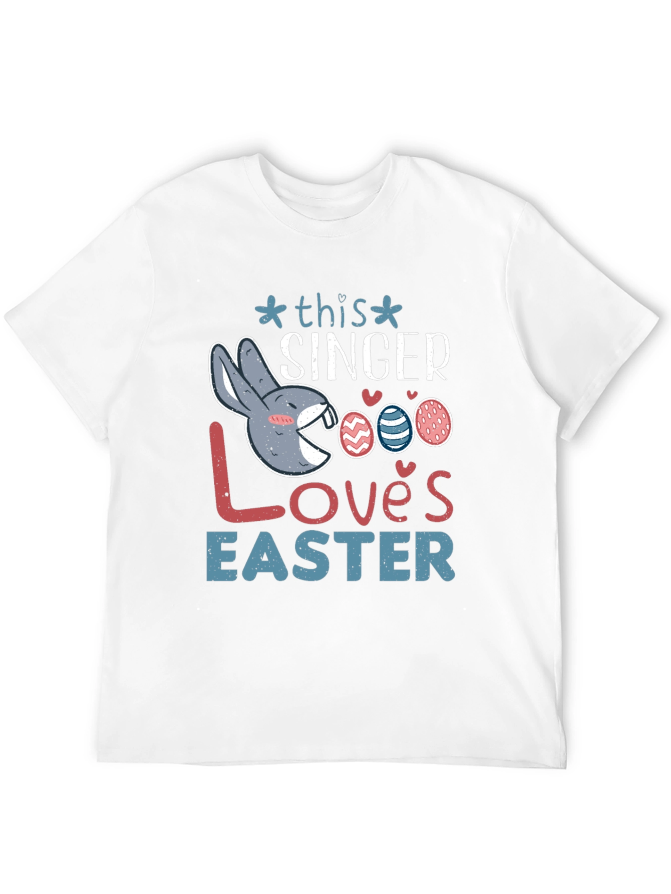 This Singer Loves Easter Bunny T-Shirt