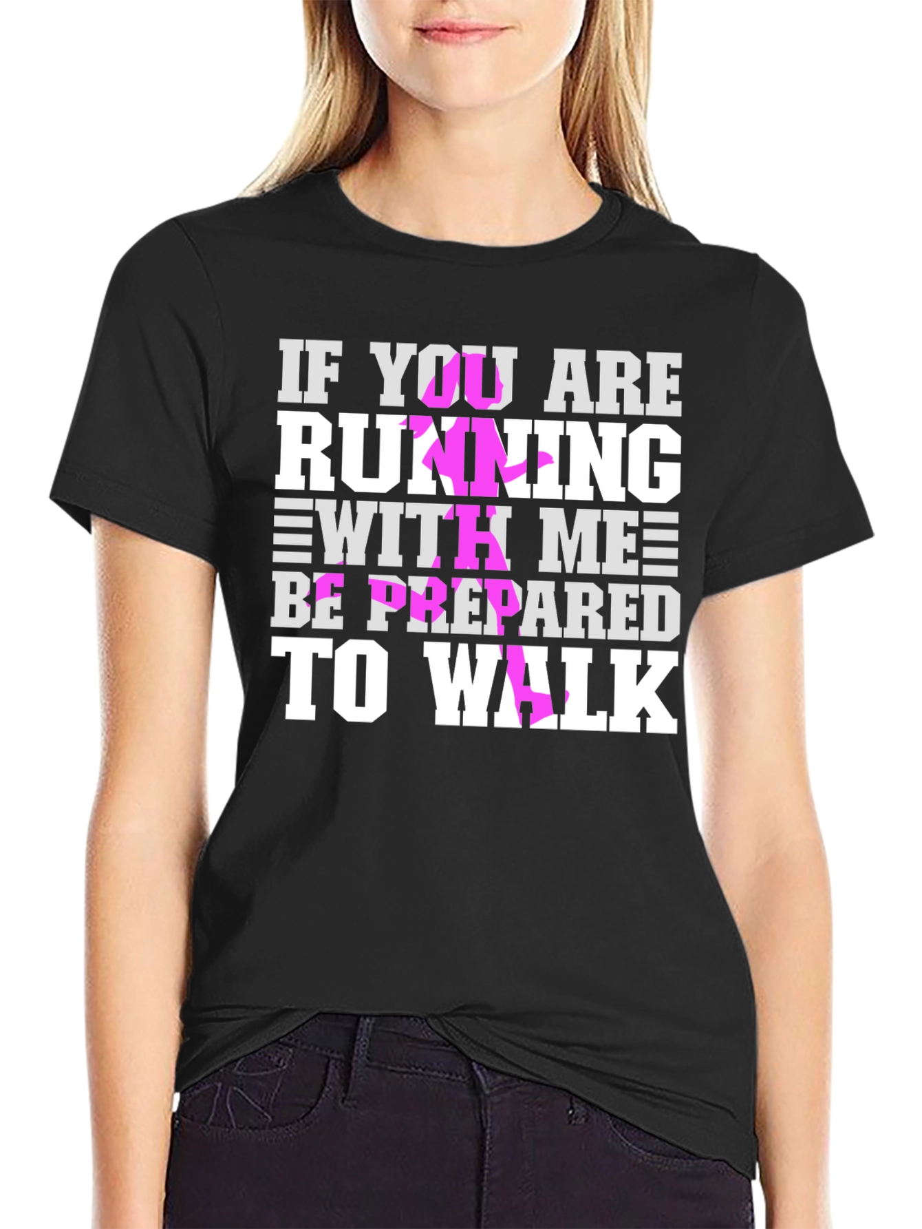 Funny Running T-Shirt: Be Prepared to Walk