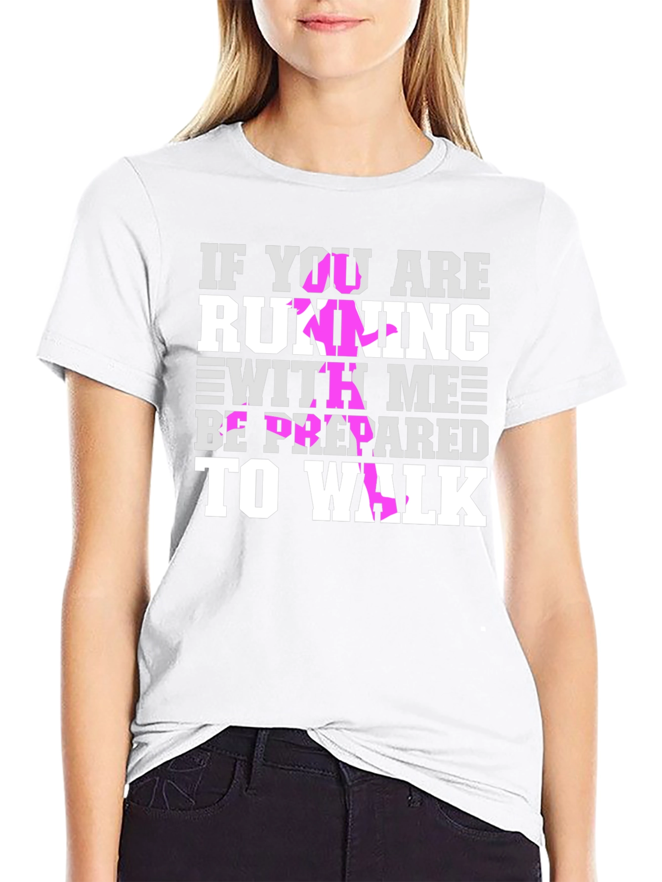 Funny Running T-Shirt: Be Prepared to Walk
