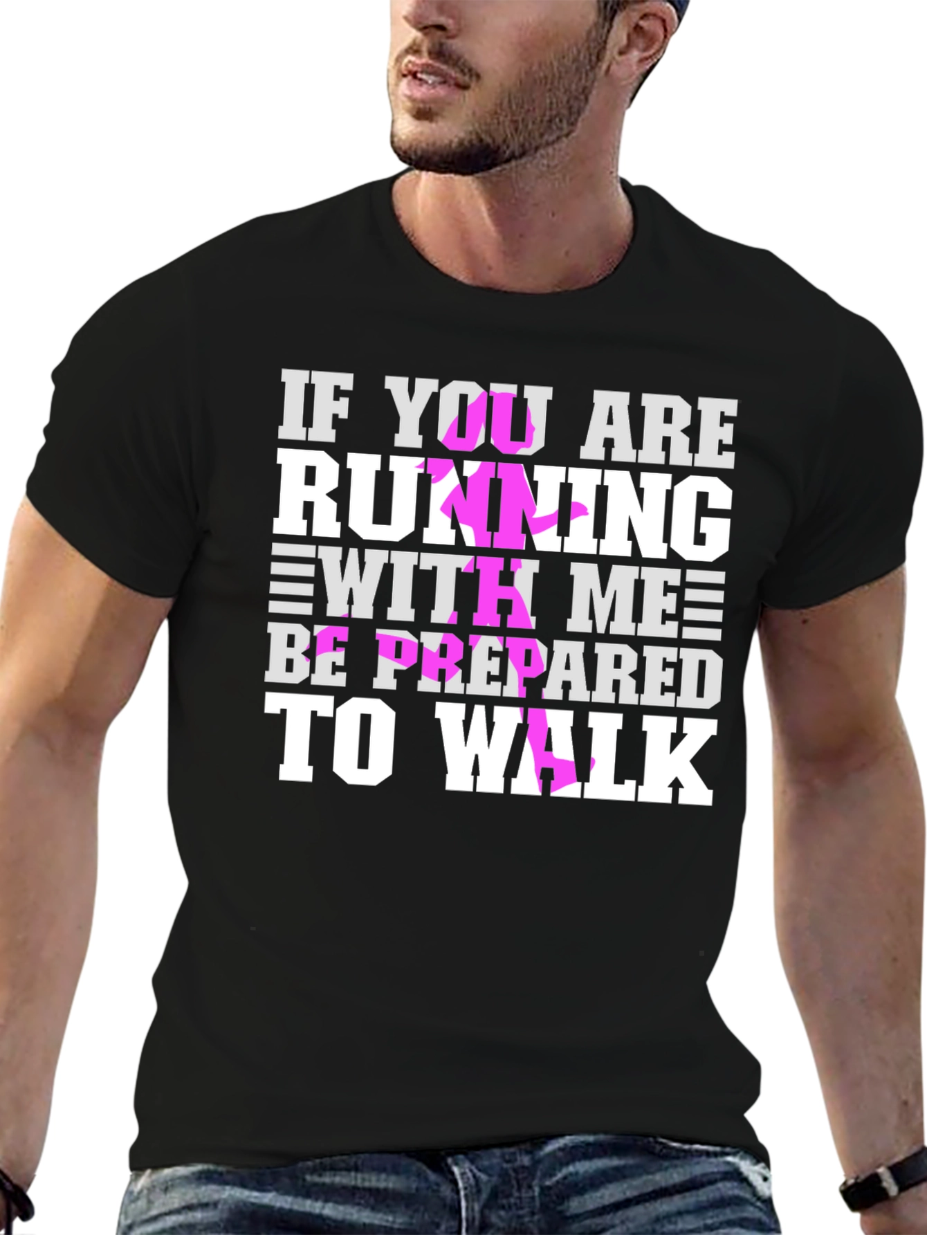 Funny Running T-Shirt: Be Prepared to Walk