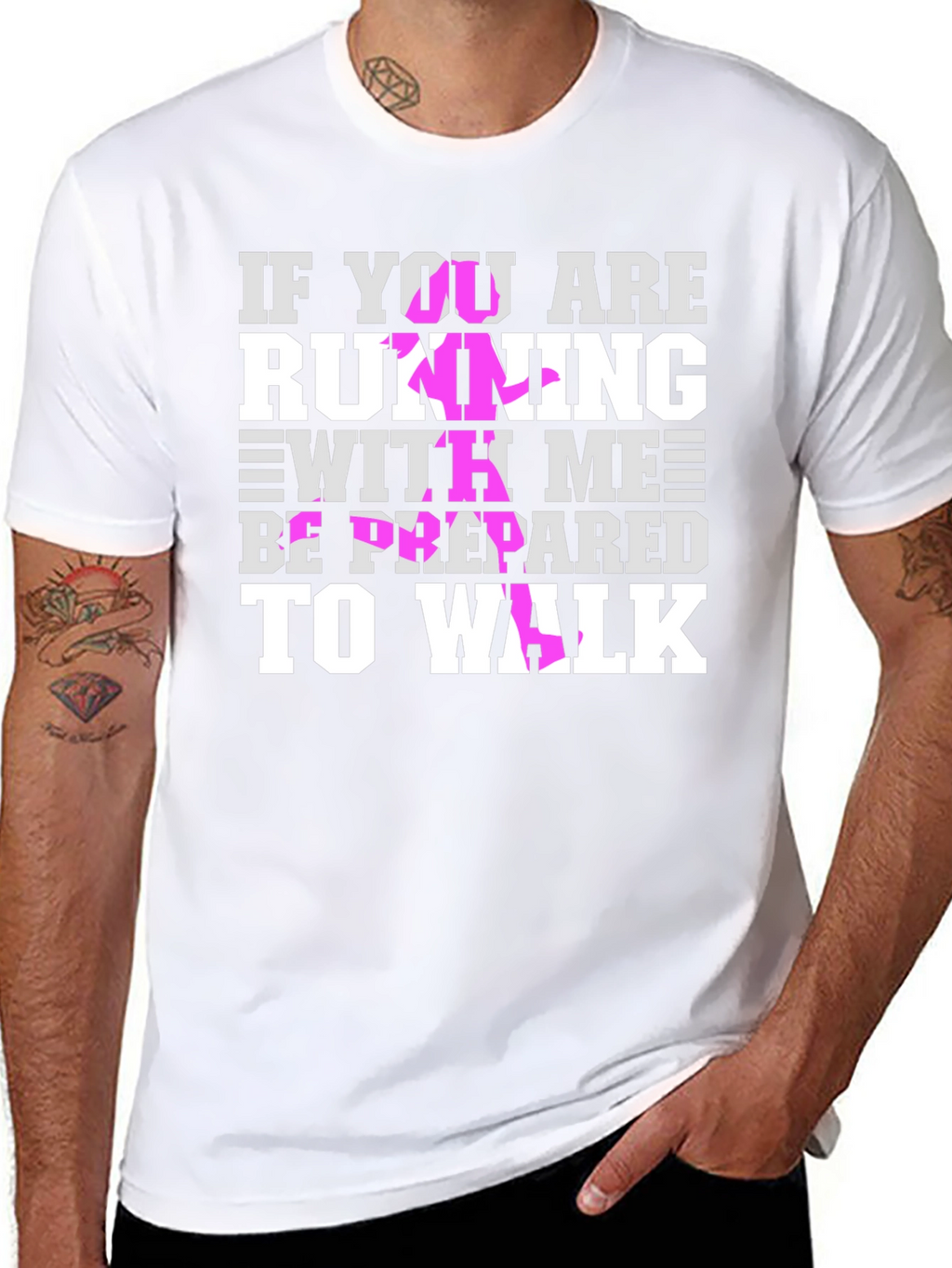 Funny Running T-Shirt: Be Prepared to Walk