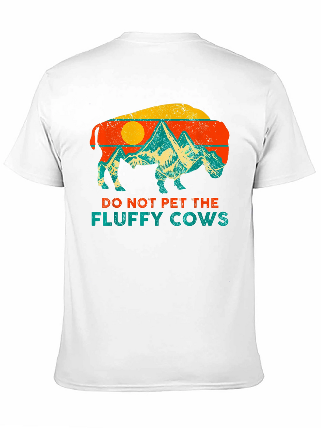 Do Not Pet the Fluffy Cows Graphic Tee