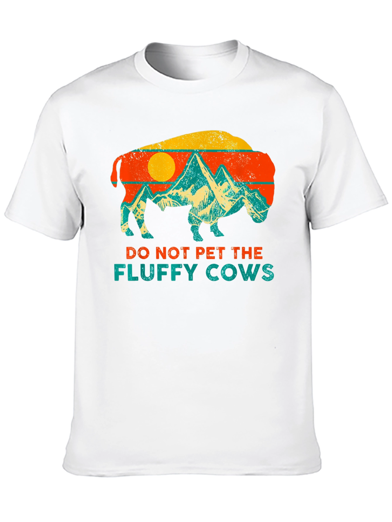 Do Not Pet the Fluffy Cows Graphic Tee