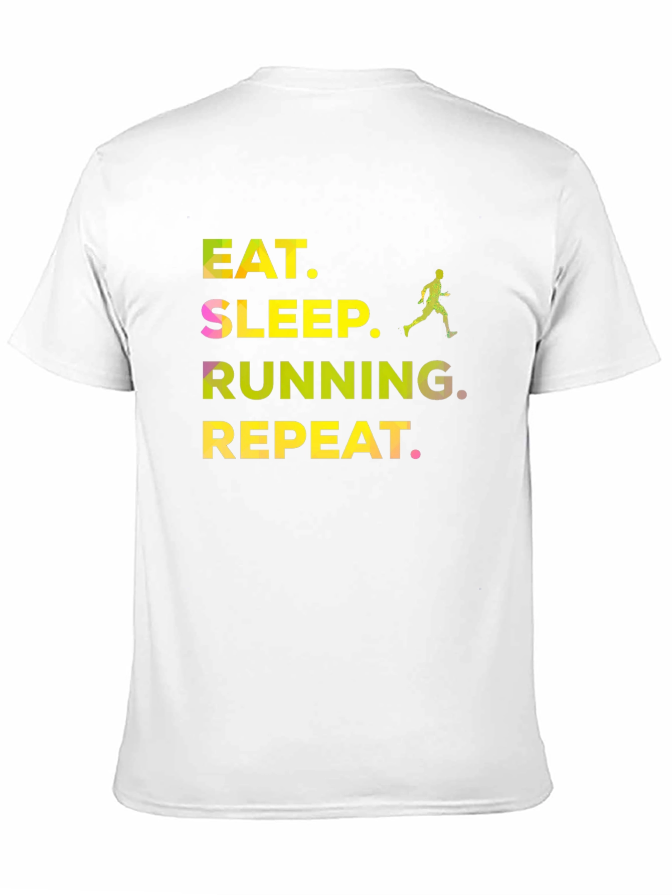 Eat Sleep Running Repeat Graphic Tee