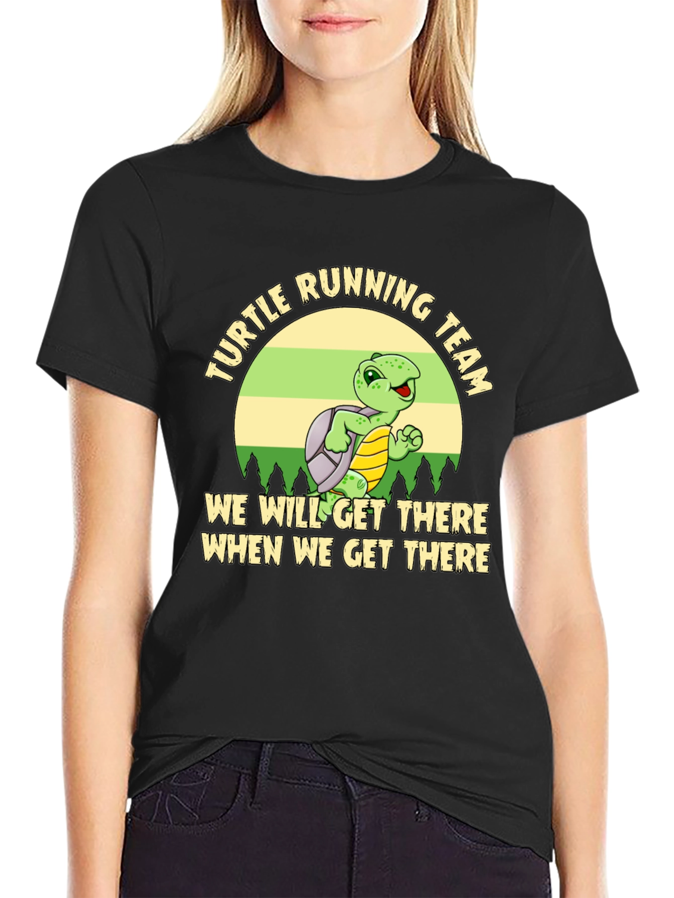 Turtle Running Team T-Shirt