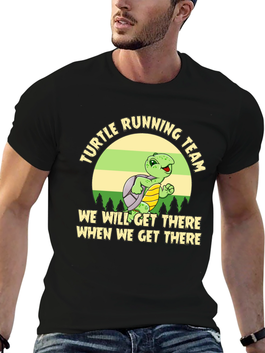 Turtle Running Team T-Shirt