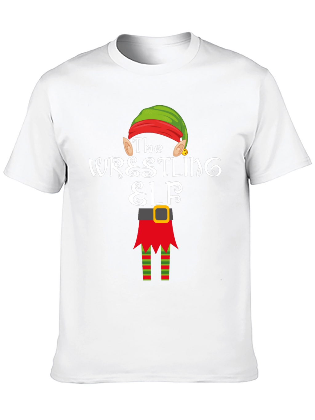 The Wrestling Elf T-Shirt - Holiday Fun