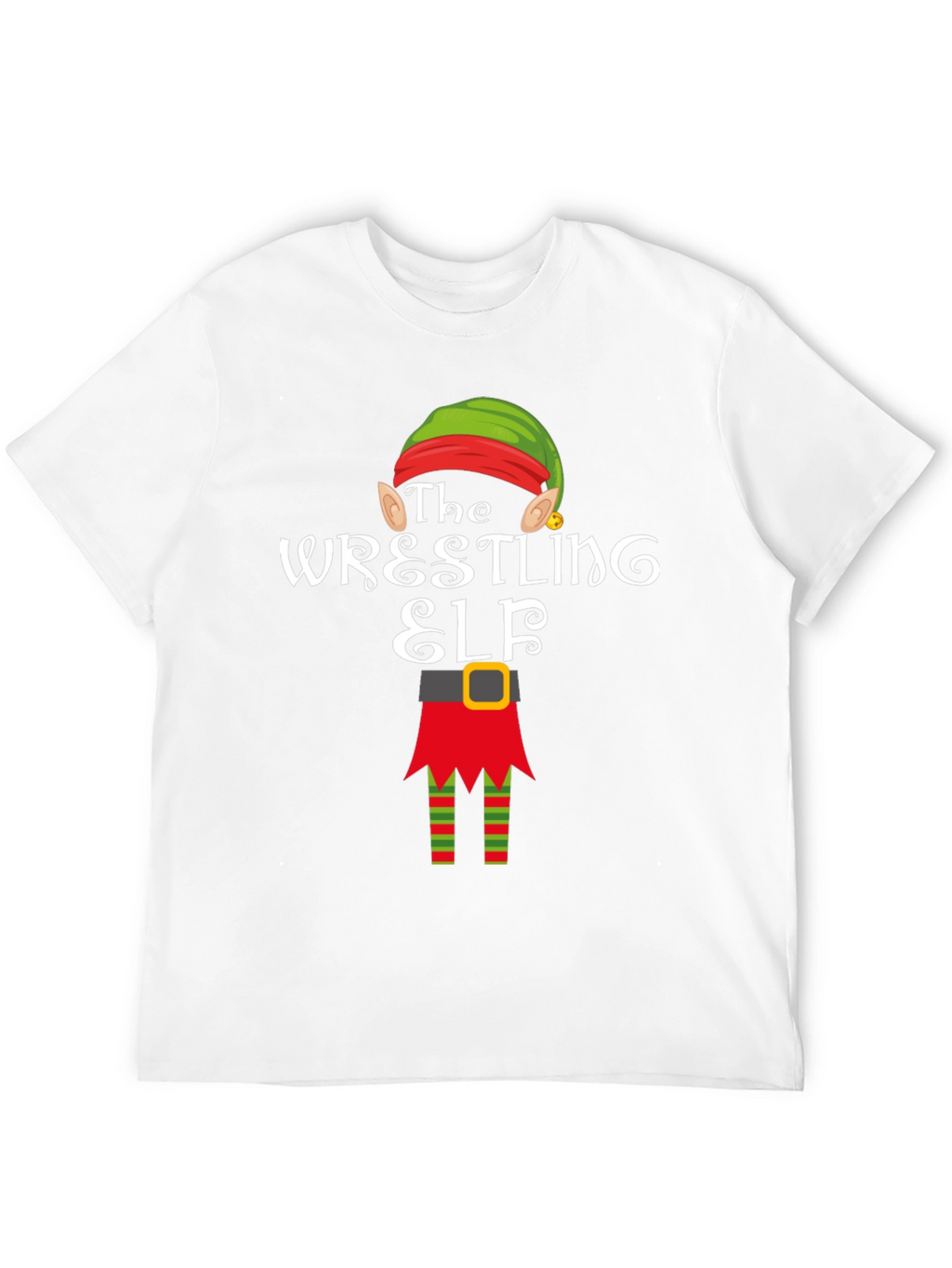 The Wrestling Elf T-Shirt - Holiday Fun