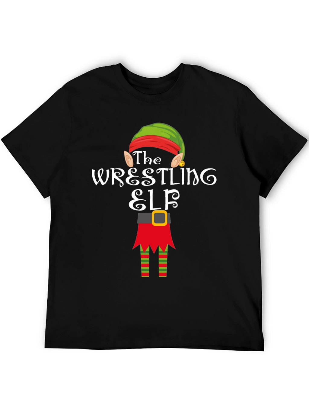 The Wrestling Elf T-Shirt - Holiday Fun