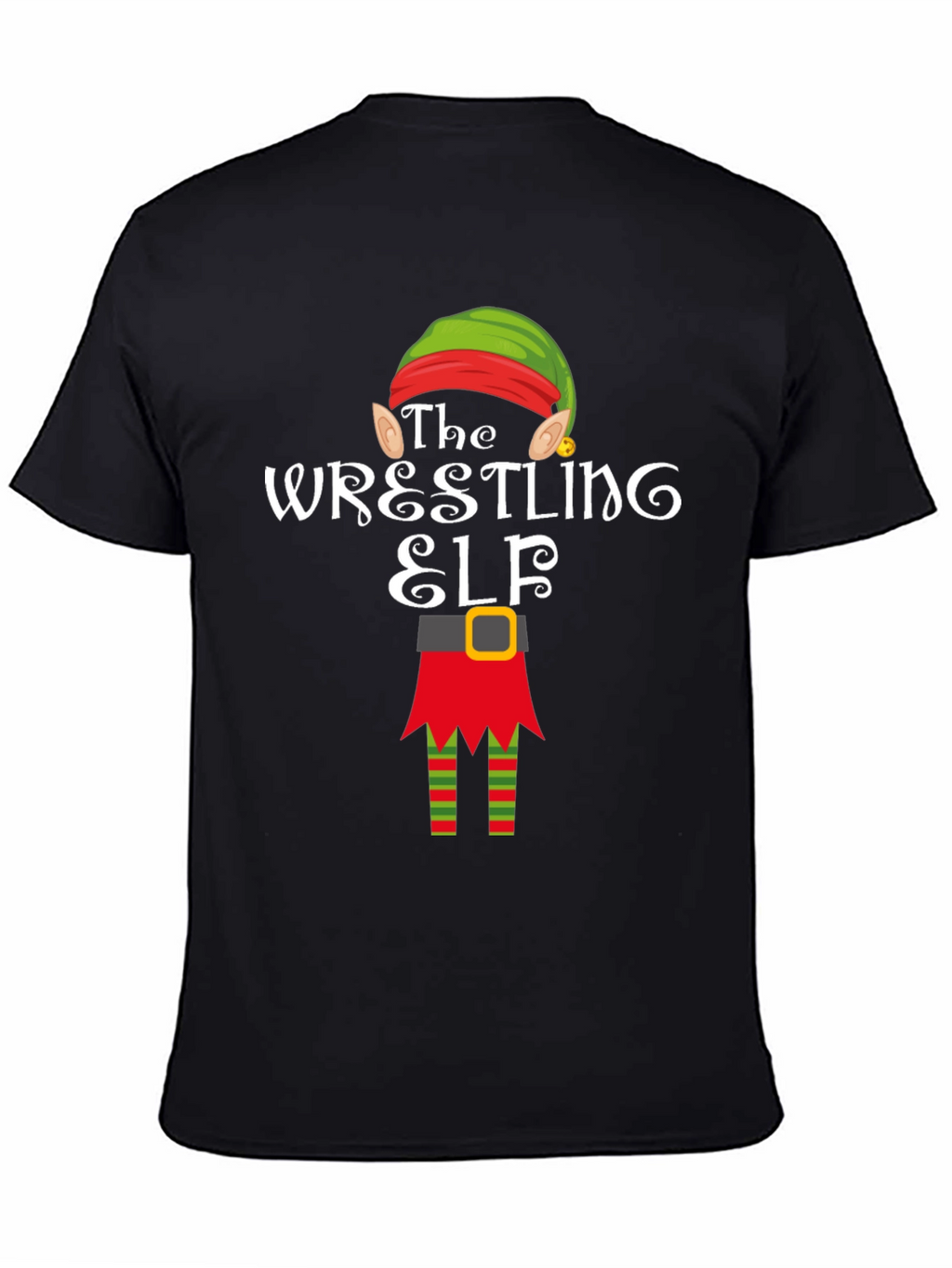 The Wrestling Elf T-Shirt - Holiday Fun
