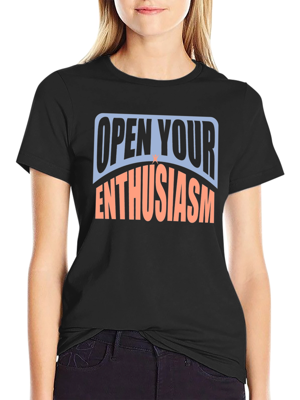 Open Your Enthusiasm Graphic T-Shirt