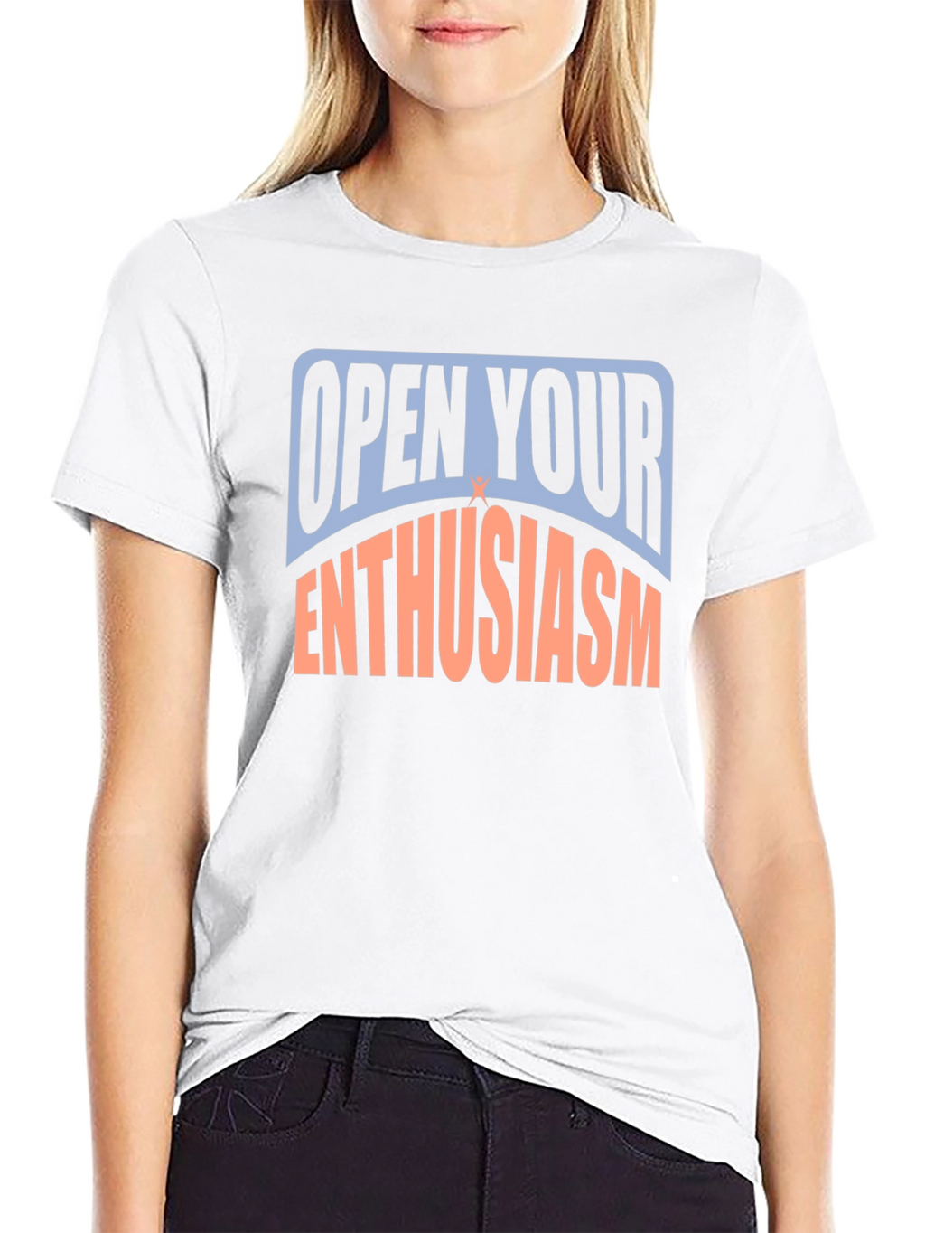 Open Your Enthusiasm Graphic T-Shirt