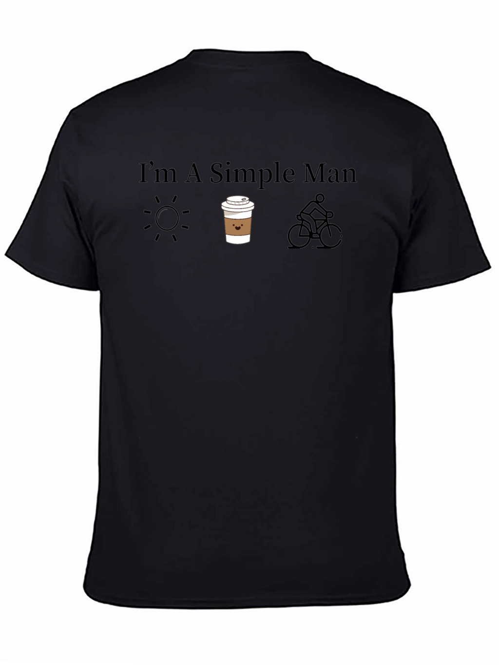 Simple Man T-Shirt - Sun Coffee Cycling Tee
