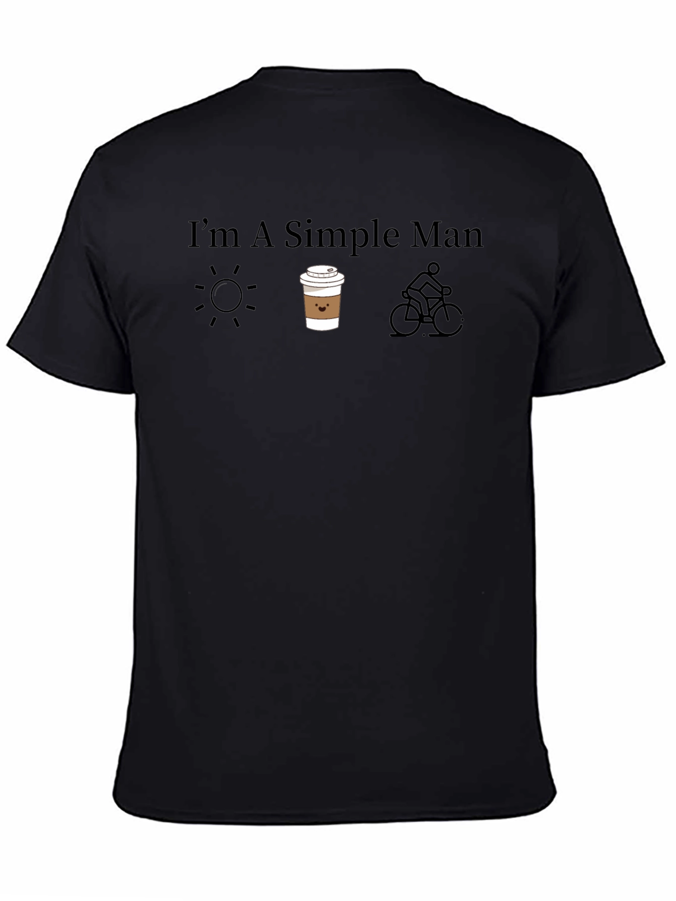 Simple Man T-Shirt - Sun Coffee Cycling Tee