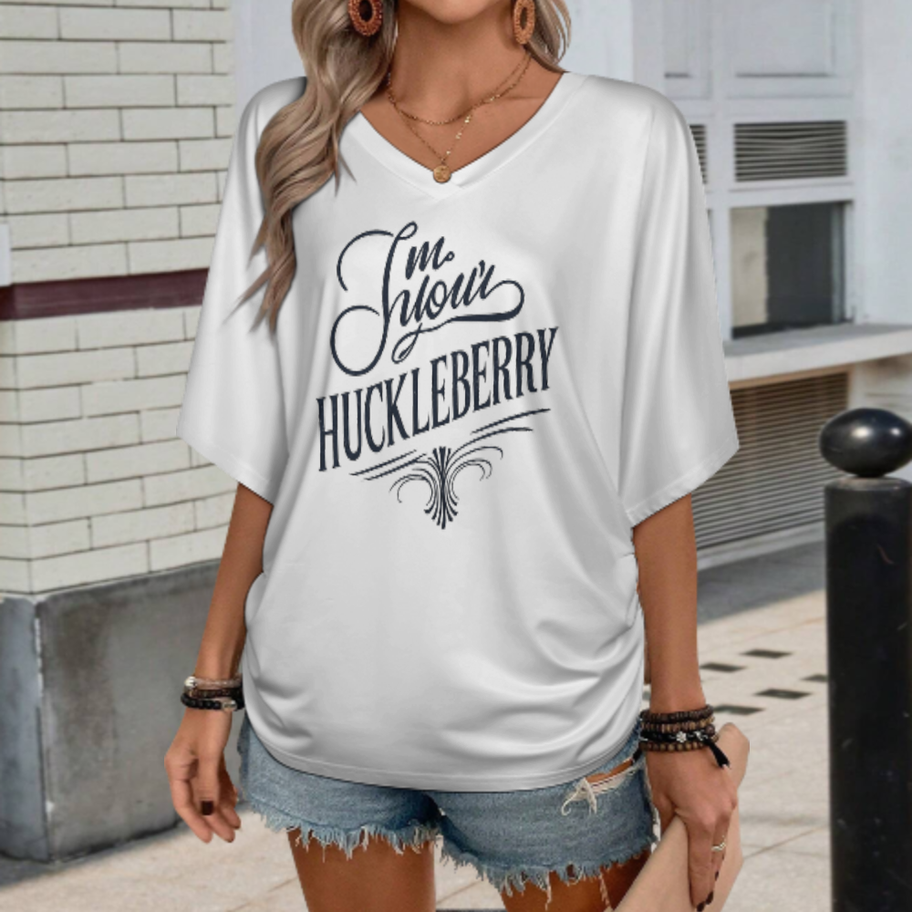 I'm Your Huckleberry Vintage Western Graphic T-Shirt(z1081)