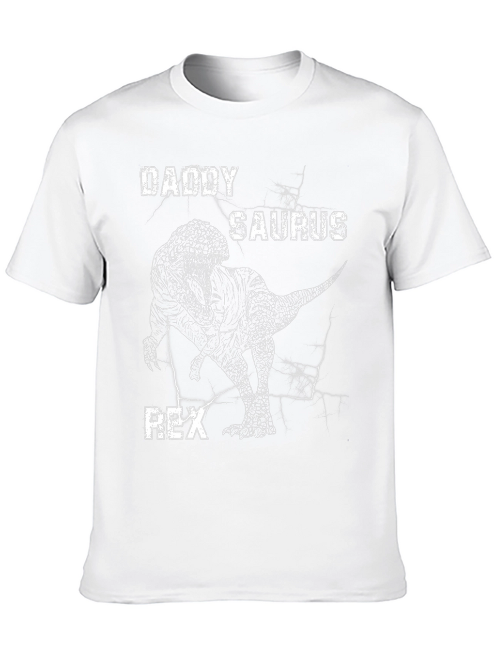 Daddy Saurus Rex Graphic T-Shirt