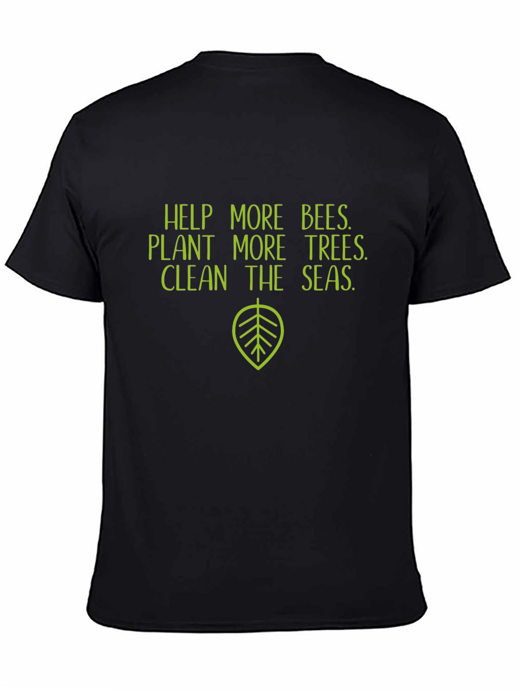 Eco-Friendly Graphic Tee - Help Bees Plant Trees