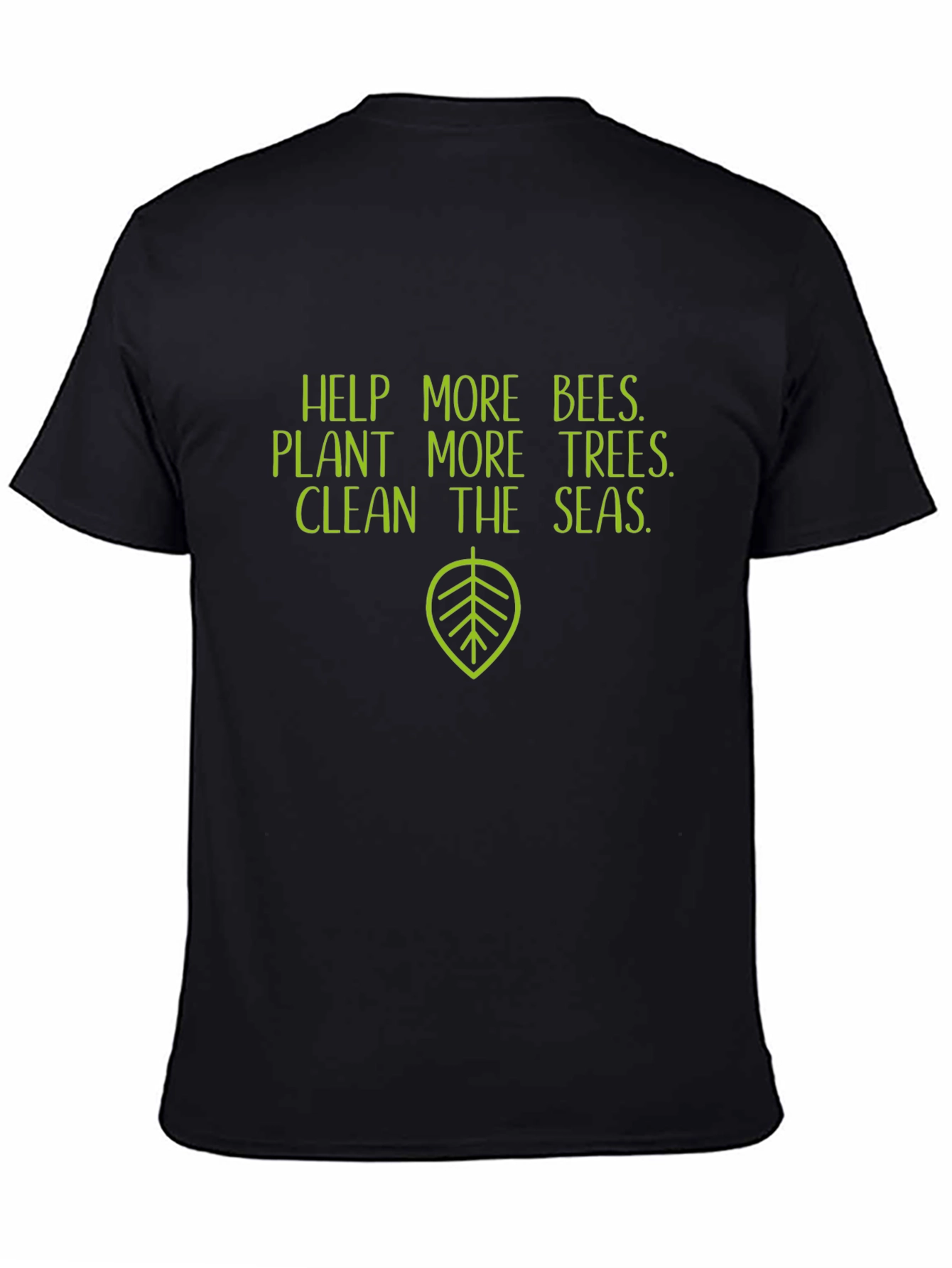 Eco-Friendly Graphic Tee - Help Bees Plant Trees