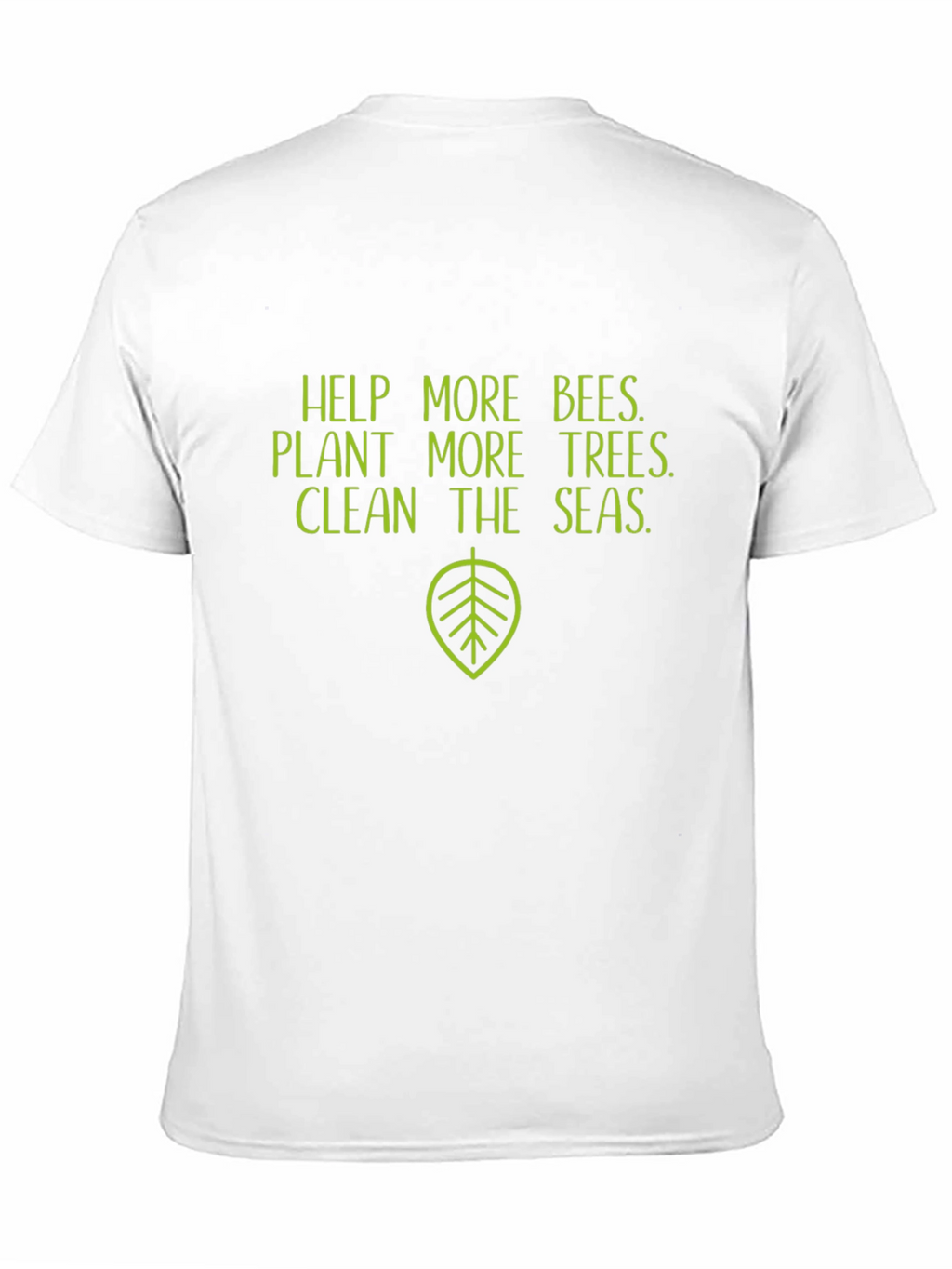 Eco-Friendly Graphic Tee - Help Bees Plant Trees