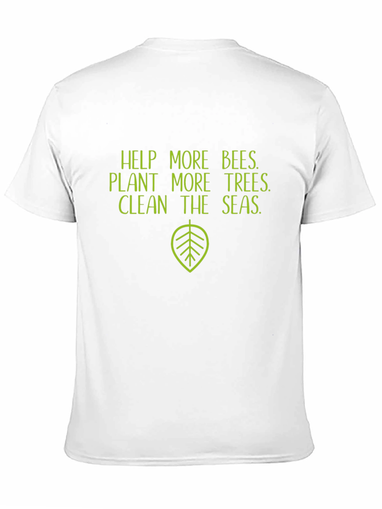 Eco-Friendly Graphic Tee - Help Bees Plant Trees