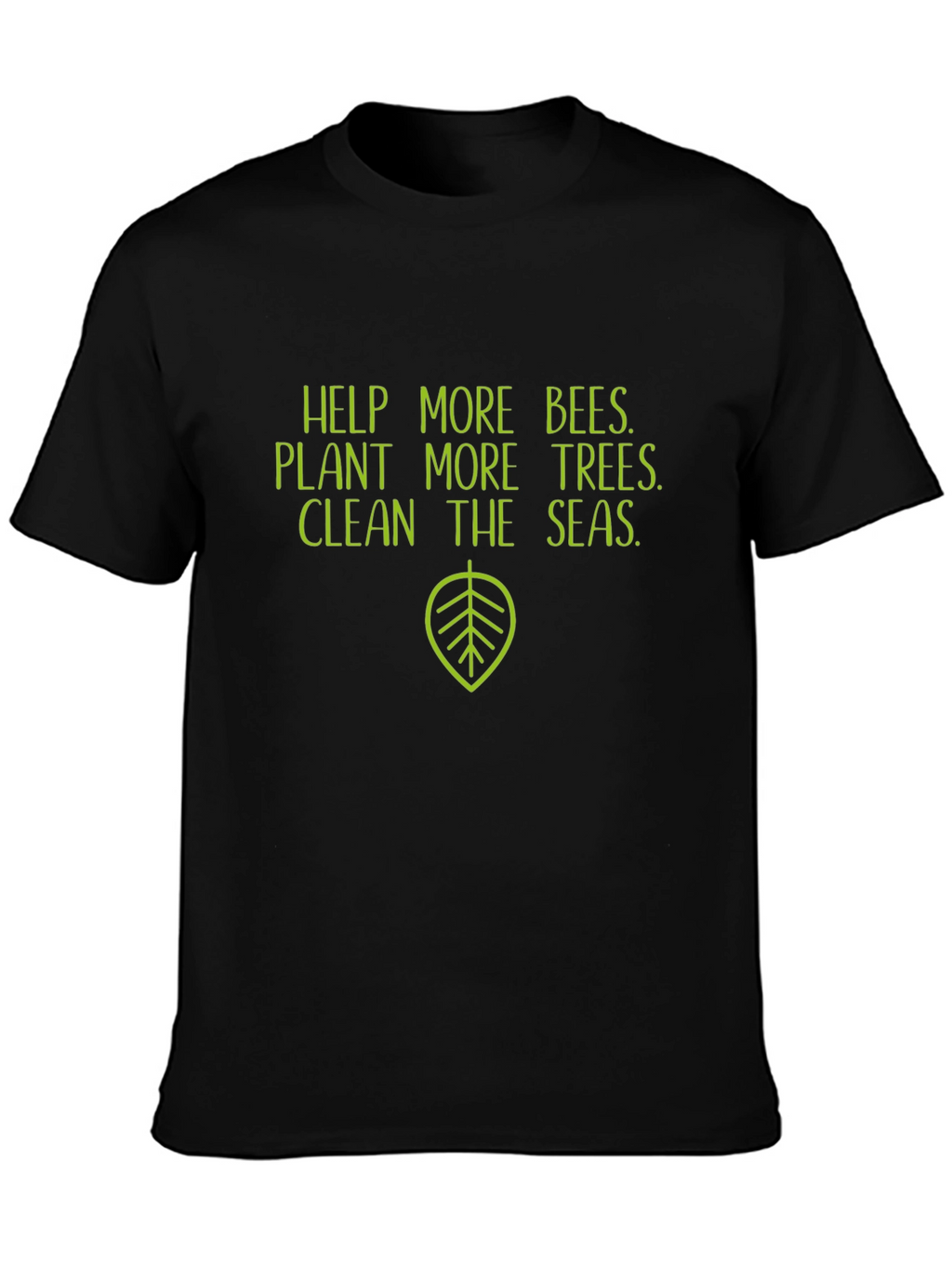 Eco-Friendly Graphic Tee - Help Bees Plant Trees