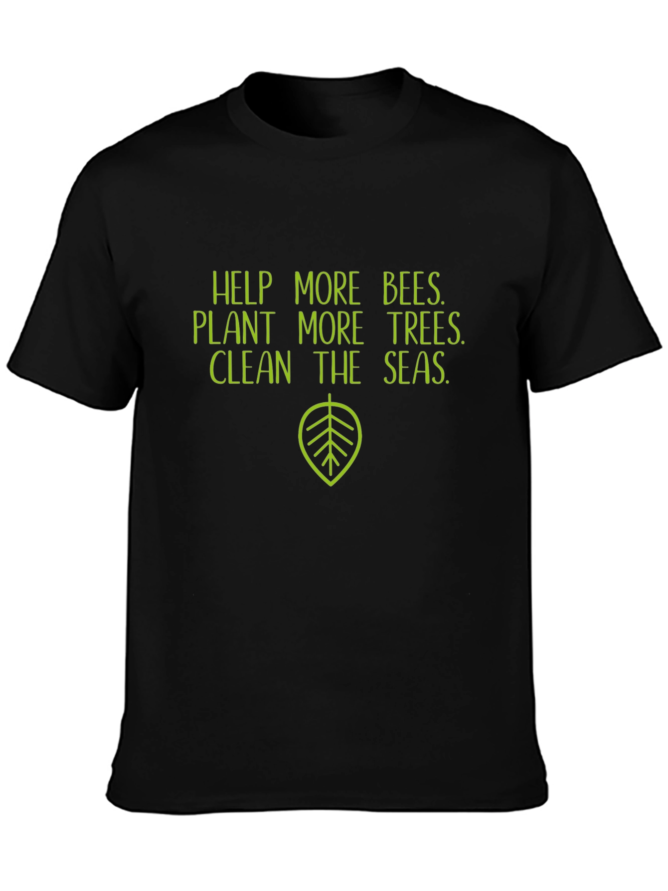 Eco-Friendly Graphic Tee - Help Bees Plant Trees