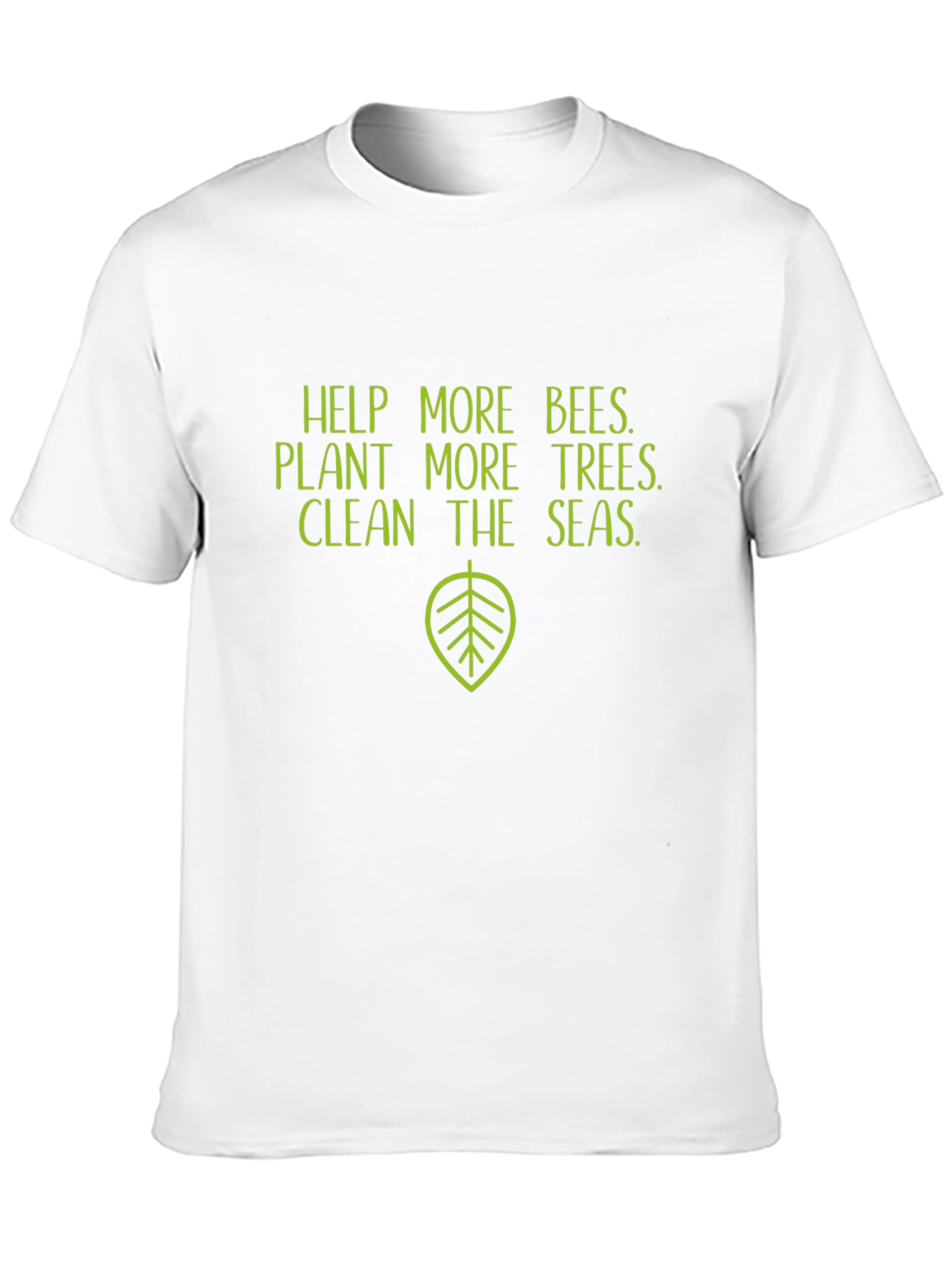Eco-Friendly Graphic Tee - Help Bees Plant Trees