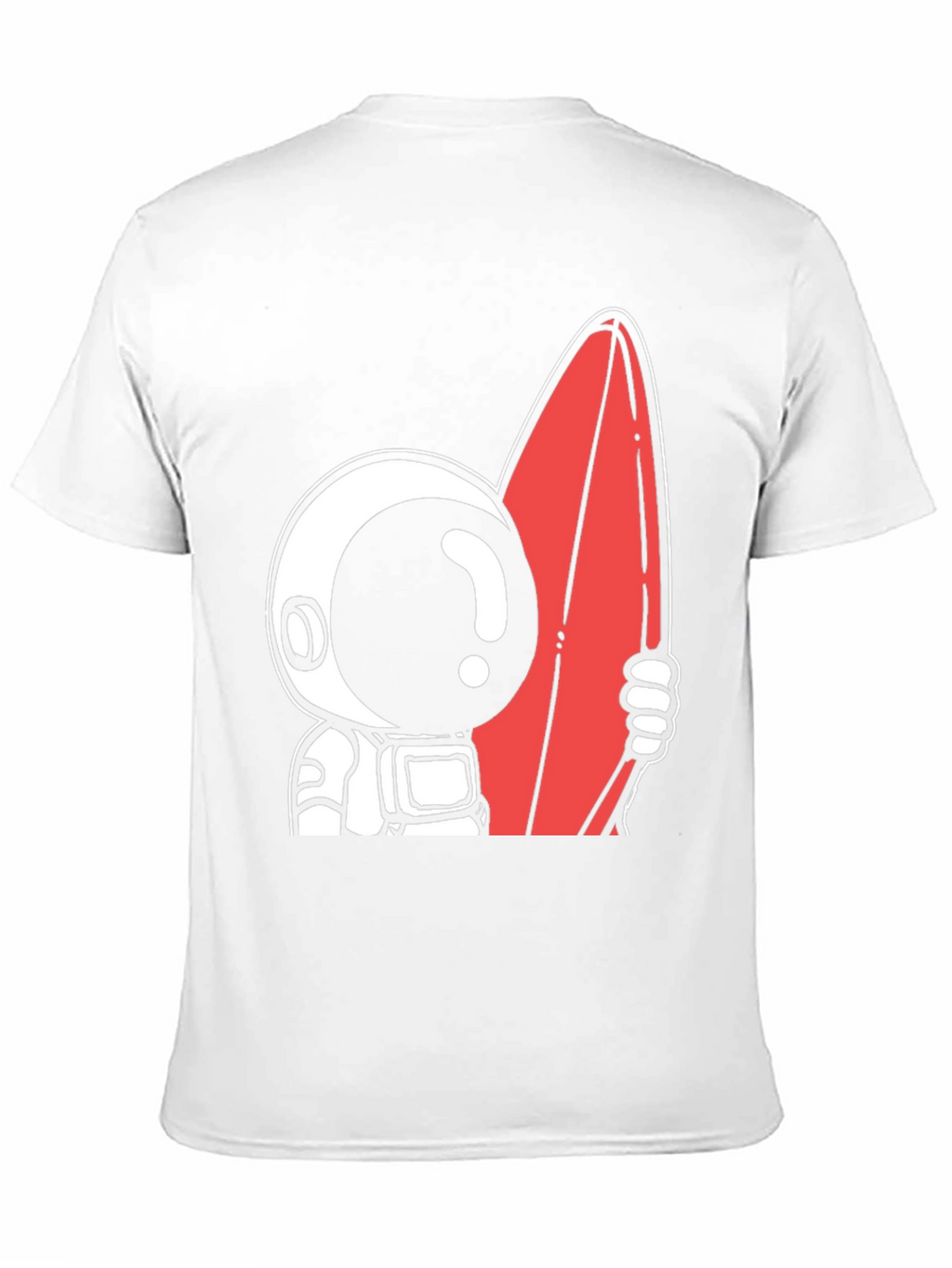 Astronaut Surfer Graphic Tee