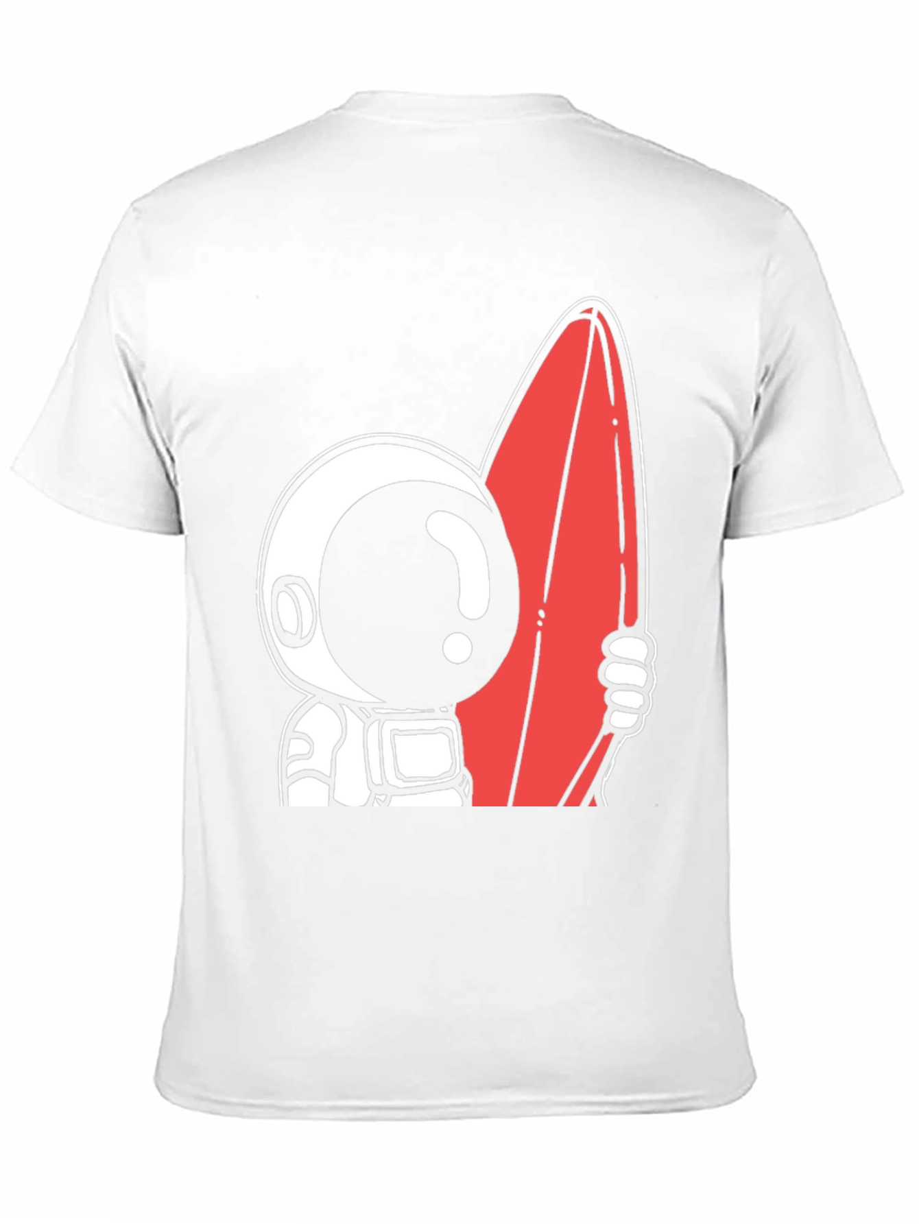 Astronaut Surfer Graphic Tee