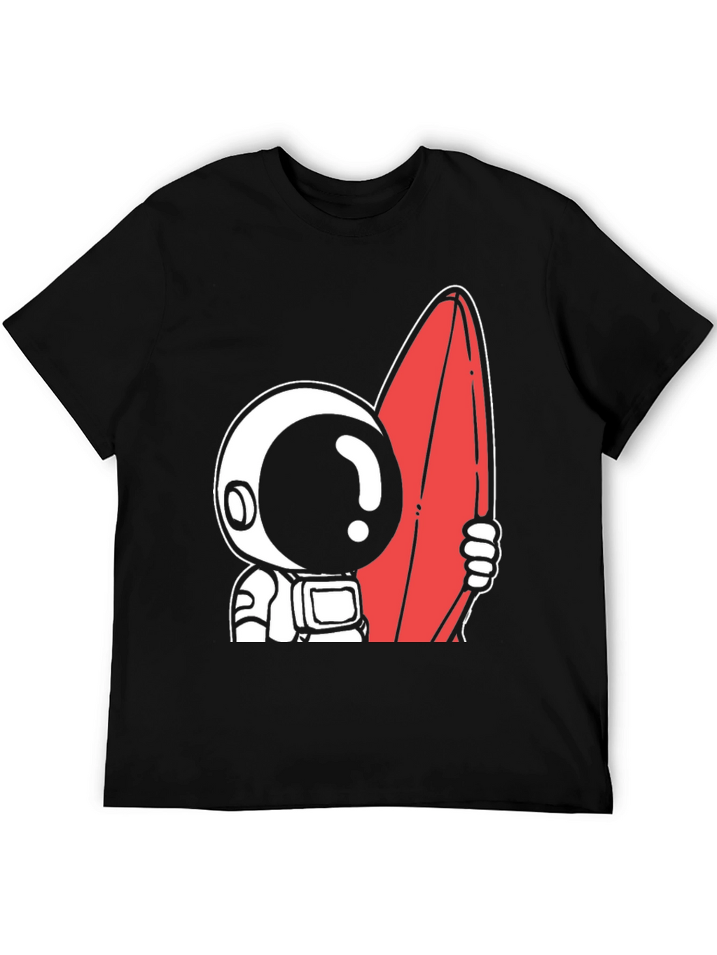 Astronaut Surfer Graphic Tee