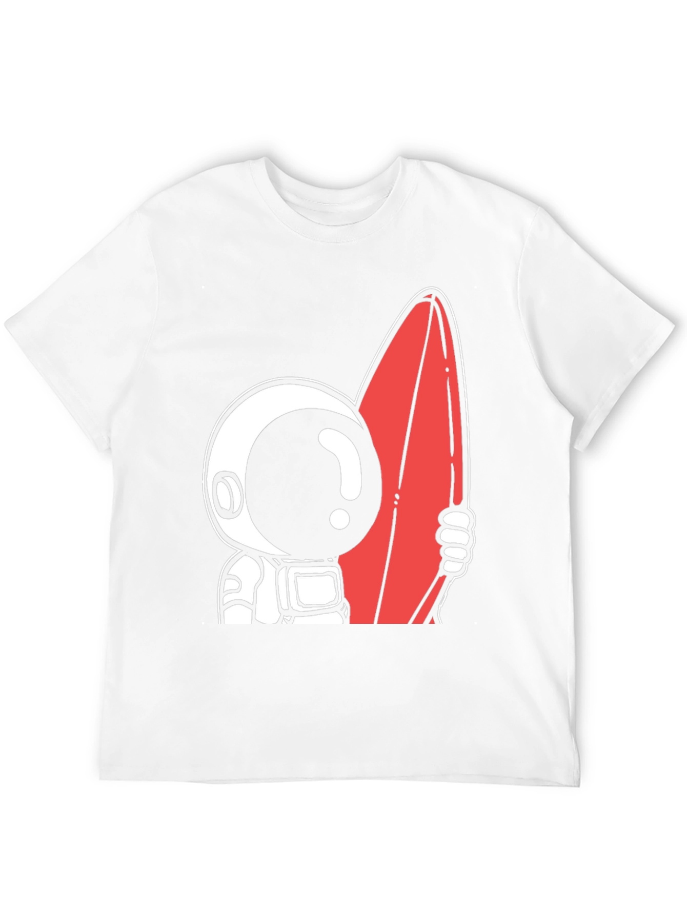 Astronaut Surfer Graphic Tee