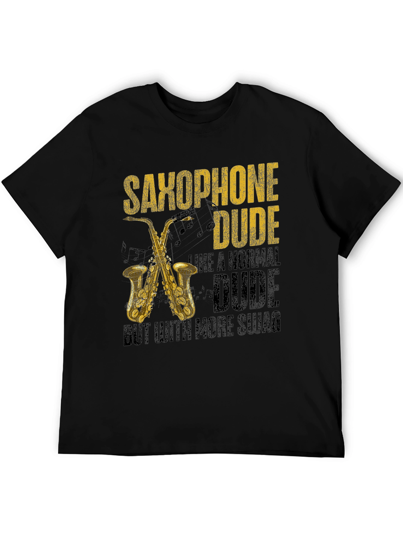 Saxophone Dude Graphic T-Shirt