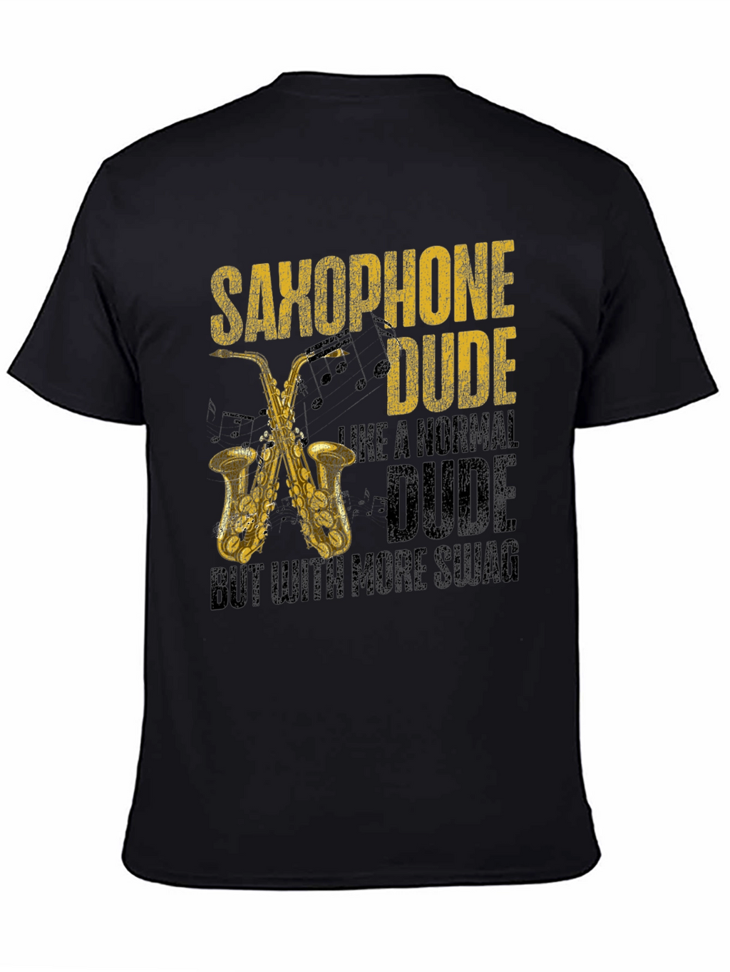 Saxophone Dude Graphic T-Shirt