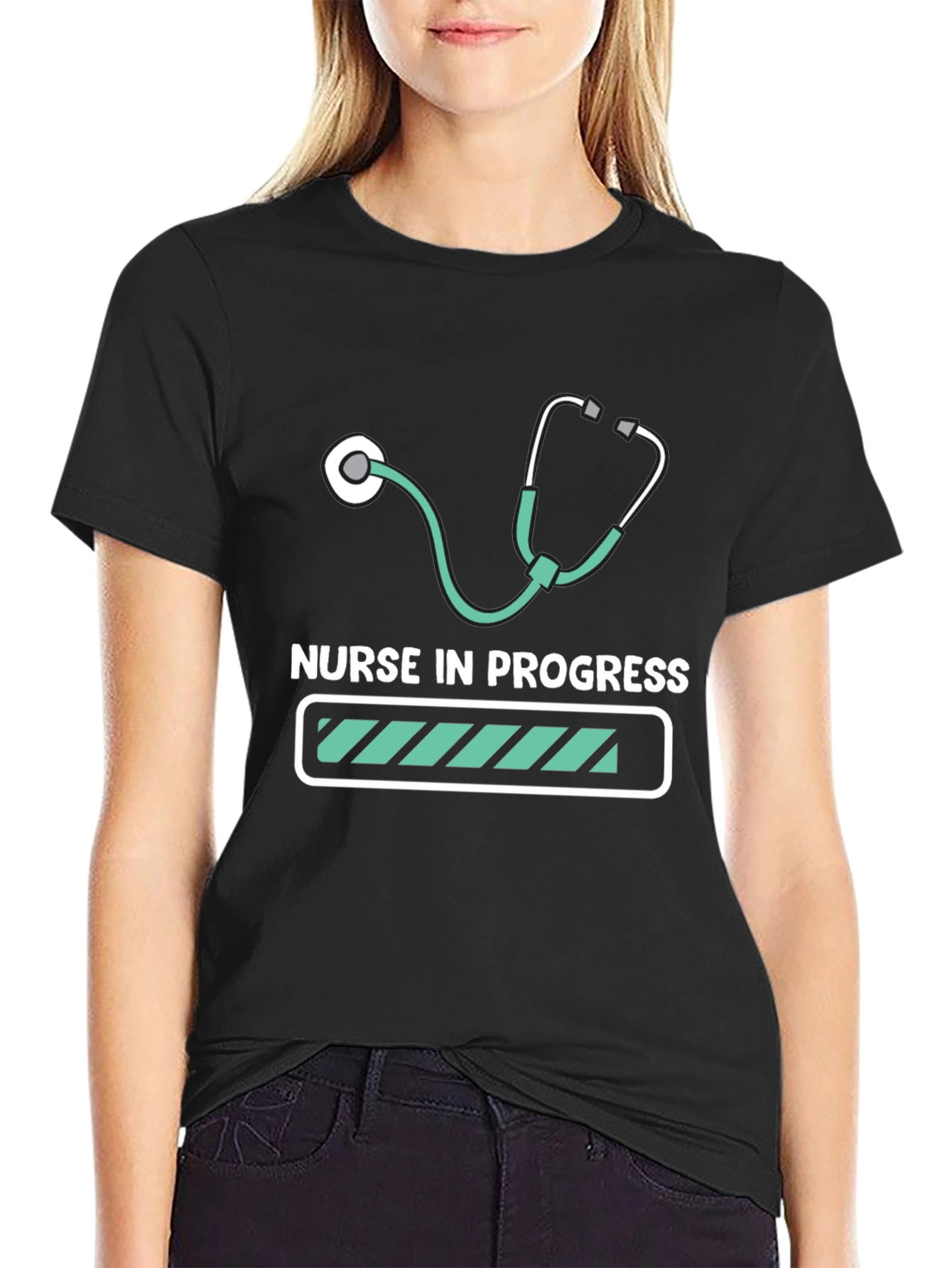 Nurse in Progress Graphic Tee - Future Healthcare Hero