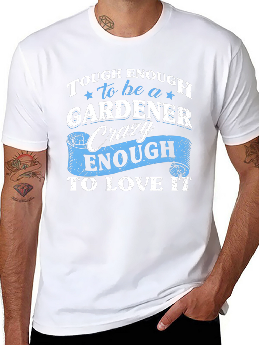 Tough Enough Gardener Graphic Tee