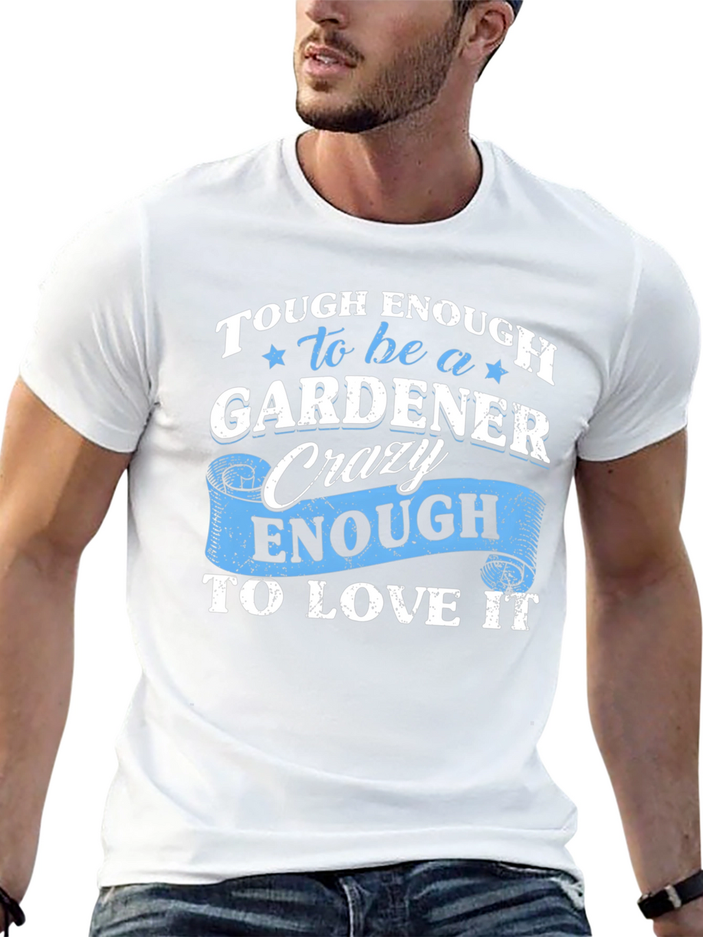 Tough Enough Gardener Graphic Tee